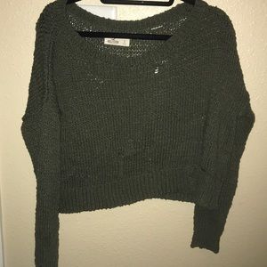 Crop top sweater
